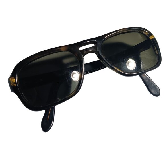 Vintage UOC Brown Tortoise Shell 4-5.5 Eyeglasses Frames 1960's 70's Groovy USA - Picture 1 of 9